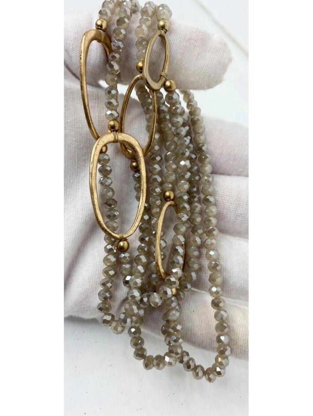 Modern beaded  Woman necklace
